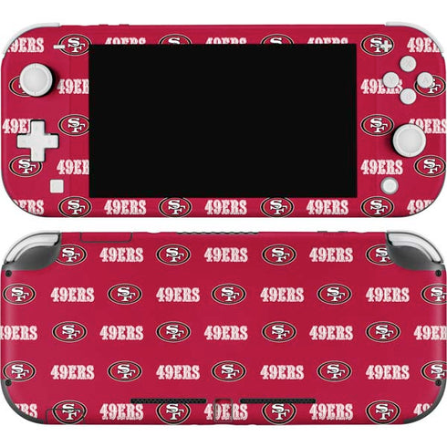 NFL San Francisco 49ers Blitz Series Nintendo Switch Lite Skin